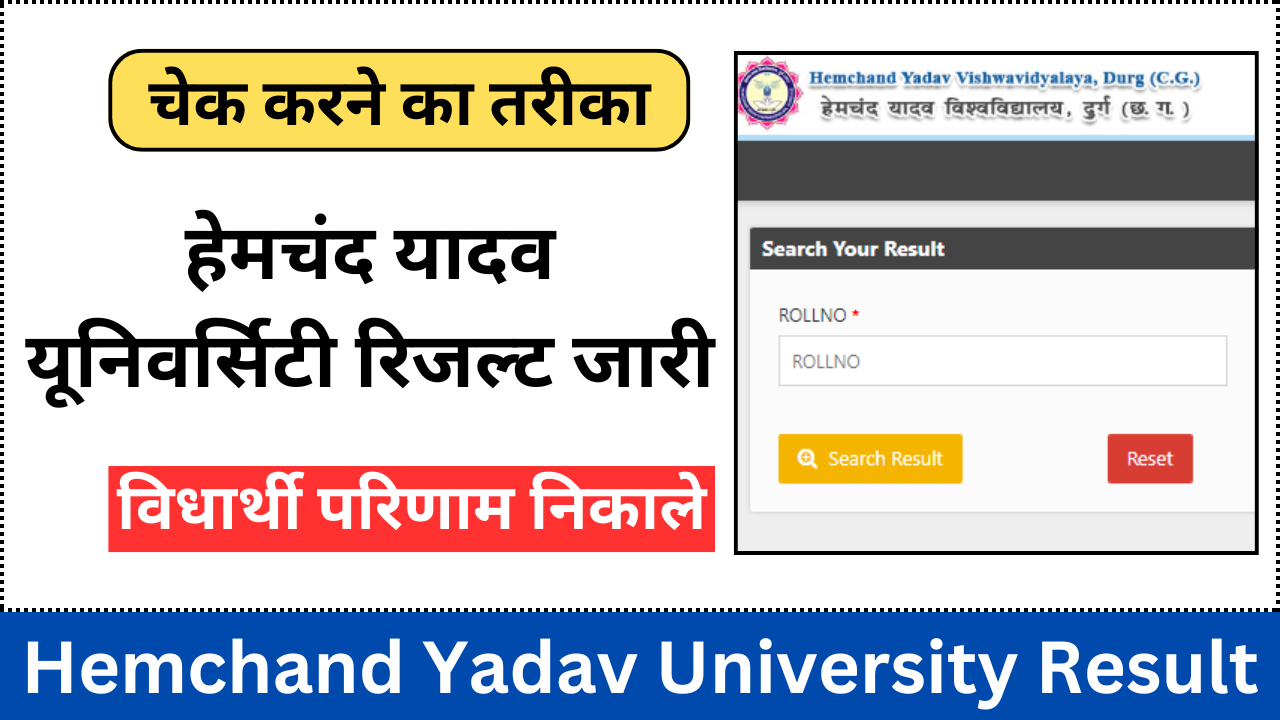 Durg University Result 2024